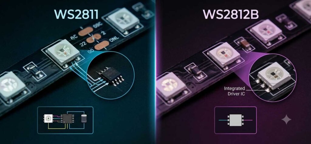 WS2811 vs WS2812B Pixel LED What Is the Difference