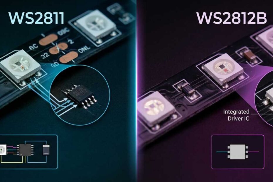 WS2811 vs WS2812B Pixel LED What Is the Difference